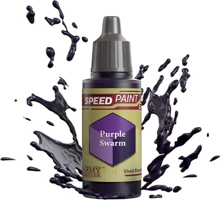 The Army Painter Speedpaint paarse miniatuurverf 18ml voor modelbouw.