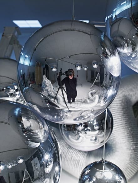 Tom Dixon Mirror Ball LED Hanglamp - chroom - Ø 40 cm