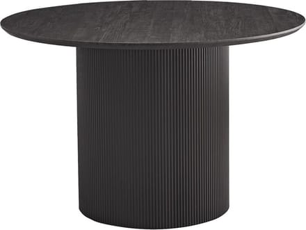 Interiax Eettafel 'Rayan' 120 cm Rond Decor Donkerbruin