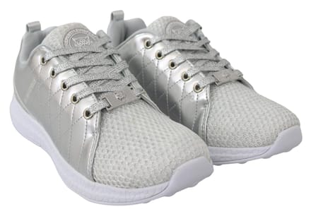 Plein Sport Vrouwen zilver Polyester Runner Gisella Sneakers Schoenen