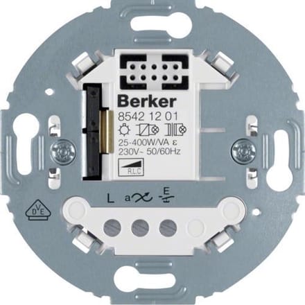 Berker 85421201 dimmer Monteerbaar Metallic