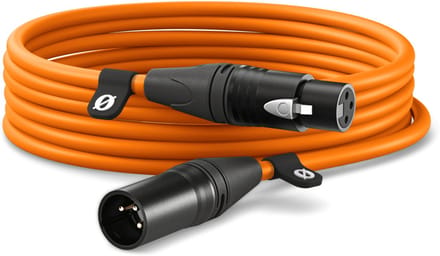 Rode XLR6M-O XLR Verbindingskabel 6 m Oranje