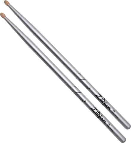 Zildjian 5ACS Chroma Silver 5A Sticks - Drumsticks