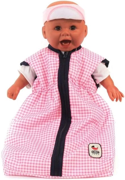 Bayer chic Poppenslaapzak roze