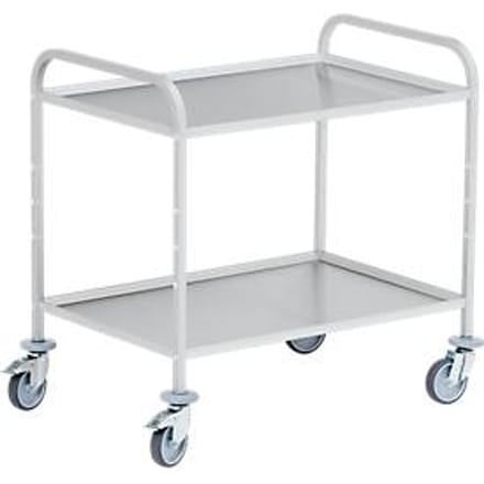 Serveerwagen, aluminium-rvs, L 1055 x B 735 x H 975 mm