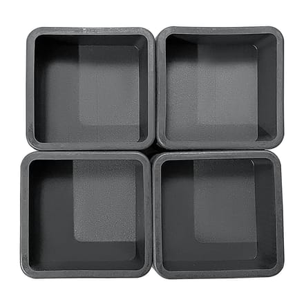 Buffalo rubber voeten voor planeetmenger 20L (4 stuks)