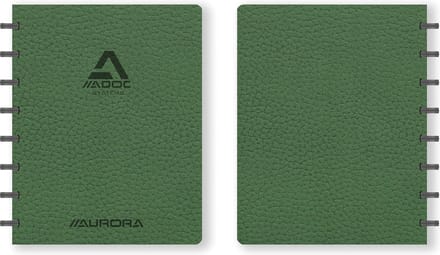 Schrift adoc business a5 ruit 5x5mm 144pag 90gr gn | 10 stuks