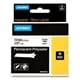 DYMO S0718210 / 18483 IND Rhino tape permanent polyester zwart op wit 12mm (origineel)