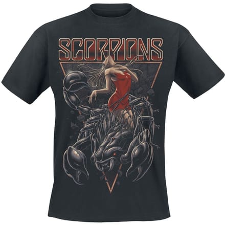 Scorpions Hurricane Heren T-shirt - zwart - M