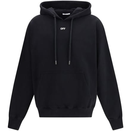 Off-White Zwarte Katoenen Sweatshirt