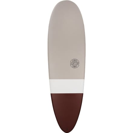 Light Minilog Epoxy Us+Future 6' Surfboard patroon