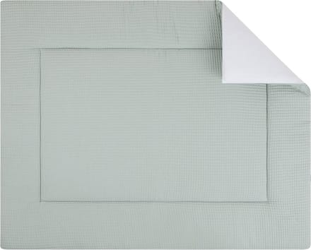 BINK Bedding Boxkleed Pique olijf (tweeling) 71 x 122 cm