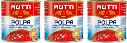 Mutti Polpa fijnste tomatenpulp - 3 x 2,5 kg