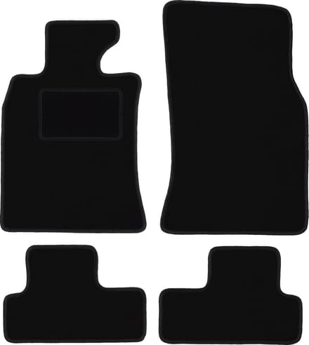 Zwarte veloursmatten voor: Mini Cooper R56 hatchback (2006-2013)