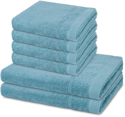 Ross Sonstiges 4 X handdoek 2 X douchehanddoek - in set 6 pack Rubin
