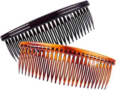 Haarkam Set - Haarclip Klem - Haar Styling - Zelf Fixerend - 5 Inch - Zwart Bruin