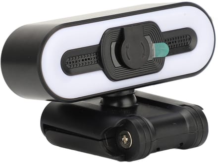 Allecto - 4K-webcam - USB-webcam - Superhelder Invullicht - Voor Laptop - Ingebouwde Microfoon - Geschikt voor Videoconferenties - Compact formaat