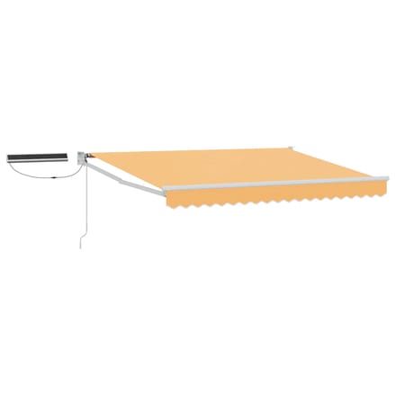 vidaXL - Elektrisch - Uitschuifbare - Zonneluifel - Zand - 3 - x - 2,5 - m