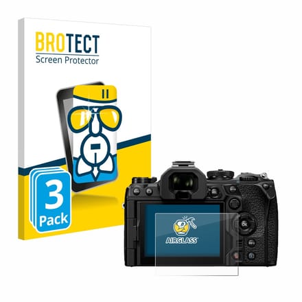 Screenprotector 3 Stuks Olympus OM System OM-1 Mark II / OM-3 Beschermglas transparant