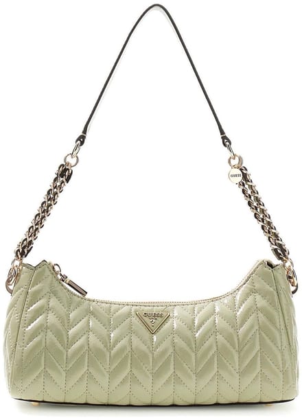 GUESS schoudertas Cheryl Shoulder Bag Sage Lichtgroen