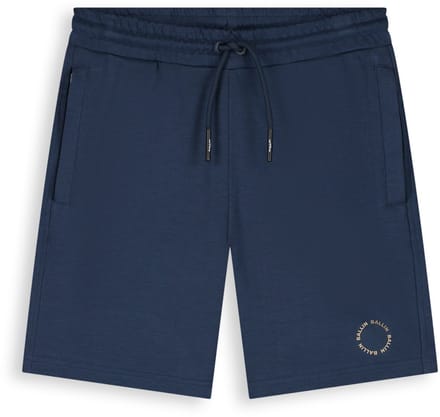 Ballin Amsterdam - Jongens Regular fit Shorts Sweat - Navy - Maat 8