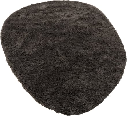 J-Line vloerkleed Donzig - polyester - donkergrijs