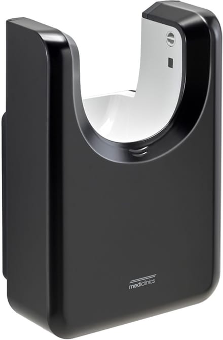 Mediclinics - handendroger - U-Flow - zwart - automatisch