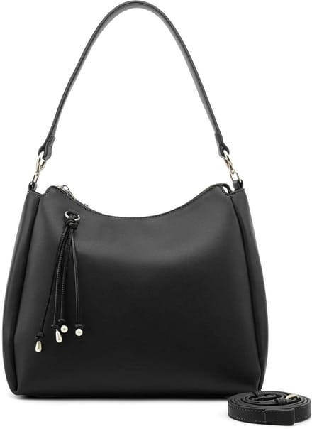 Seidenfelt Sandve Midi Hobo - Schoudertas 31 cm (black)