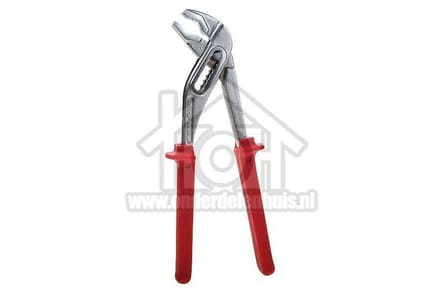 Hofftech Waterpomptang - 250 mm - Chroom-vanadium - Ergonomische antislip handgrepen - 7 instelmogelijkheden