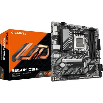 Gigabyte B850M D3HP Moederbord Socket AMD AM5 Vormfactor Micro-ATX Moederbord chipset AMD® B850