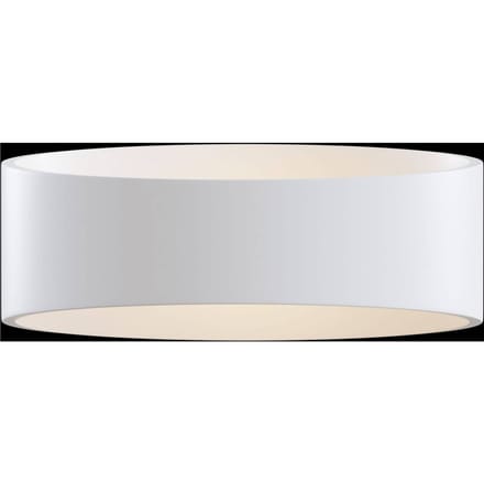 Maytoni LED wandlamp Trame, ovale vorm in wit