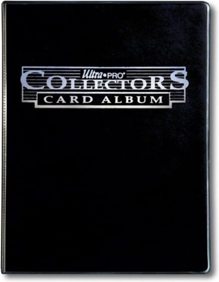 9-Pocket Portfolio Collectors Black C12