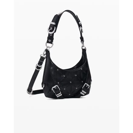 Desigual handtas schoudertas Coriolis Haiti Mini Hand Bag Black zwart