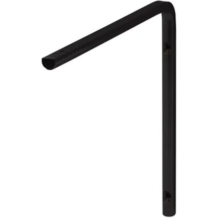 Duraline Plankdrager Buis Zwart 20x20cm