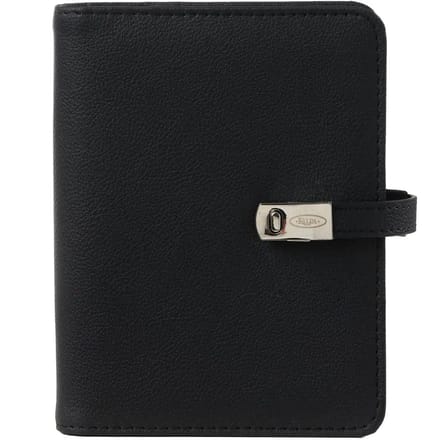 1311-01 Pocket 6 Ringplanner Agenda Korrel Zwart 1 week per 2 paginas 2026-2027-2028
