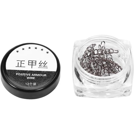 12 Stuks/Doos Teennagel Correctie Tool 6 Maten Ingegroeide Draad Fixer Teennagel Herstel Voetverzorging white