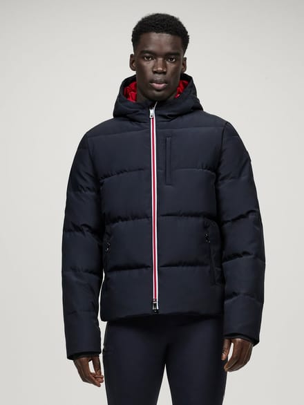 Tommy Hilfiger FW25 Heren Puffer Jas Clinton-S Desert Sky