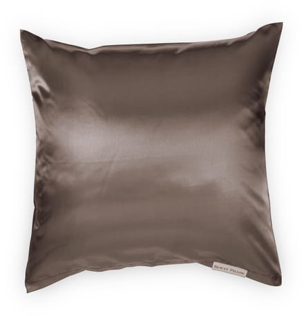 Beauty Pillow® - Satijnen Kussensloop - 80x80 cm - Duitse afmeting - Taupe