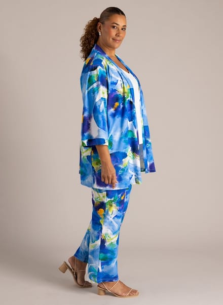 COLLETTA Maya Bottoms - Blue/Multi-Colour - maat 2(50)