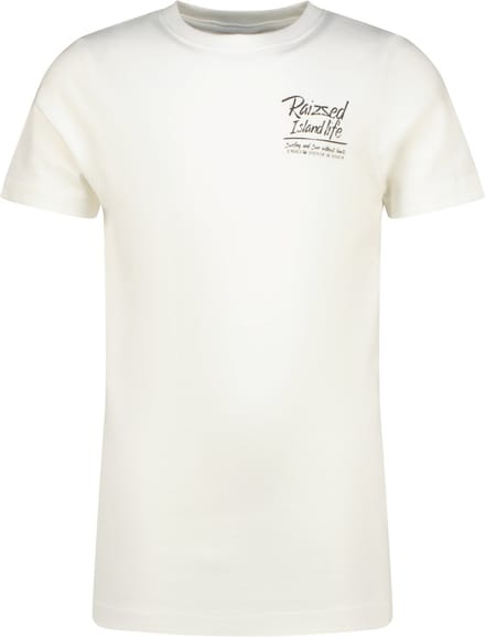 Raizzed - Jongens - Wit - Halm T-shirt - Maat 128