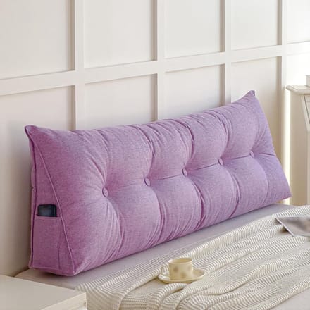 Hoofdeindekussen - Lumbaal kussen - Comfortabel lezen - Vulling van PP-katoen - 60x50x15cm