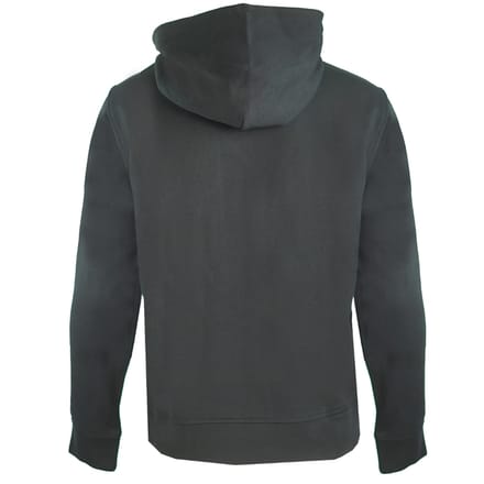 Emporio Armani zwarte hoodie met groot adelaarslogo