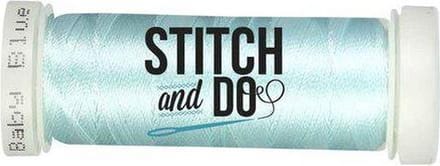Babyblauw Linnen Garen Stitch & Do