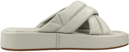 Clarks Shoes Alda Glide Sandalen Groen EU 40 Vrouw