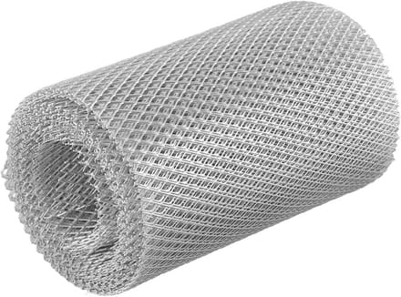 Aluminium Dakgootrooster 15cm Breed - Bladbescherming / Bladvanger voor Dakgoten (6.1 Meter)