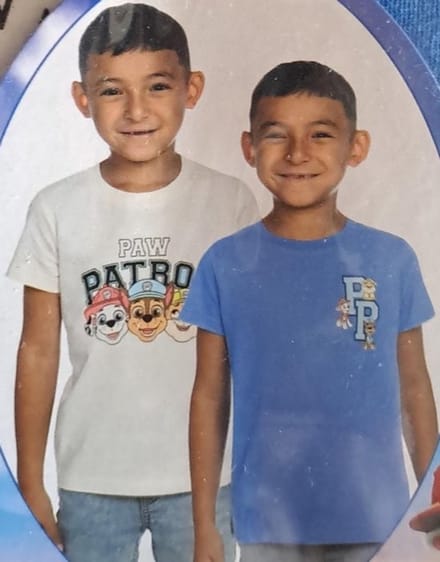 Paw Patrol T-shirts Jongens 2 stuks Maat 122-128