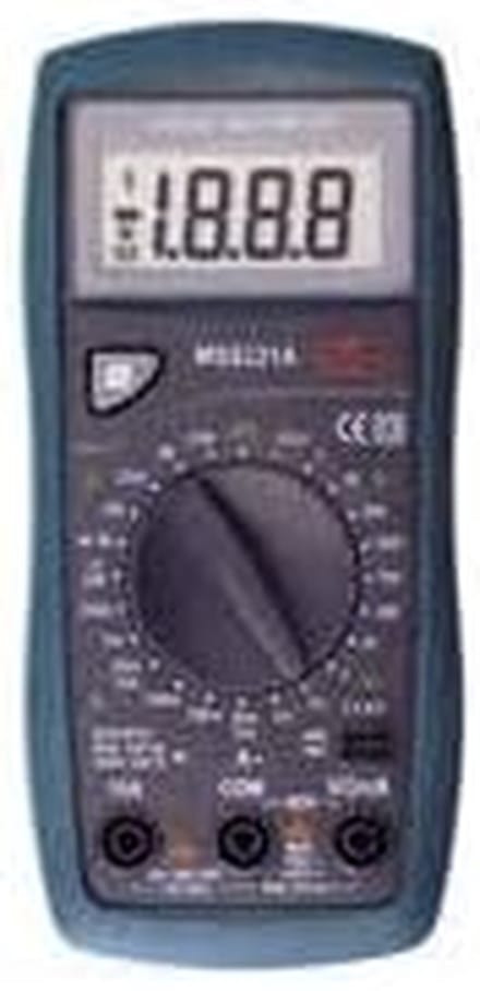 Digitale Multimeter - Spanning Tester - Elektra Controleren - Automatische Bereikinstelling - 1000 Volt - Grijs