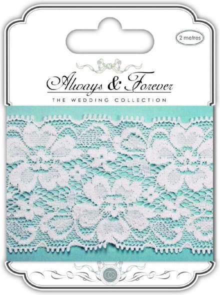 Always & Forever - Lace Ribbon - Floral Notes