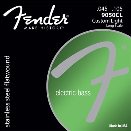 Fender Strings Flatwound 45 105 9050CL stainless steel - Snarenset voor 4-string basgitaar