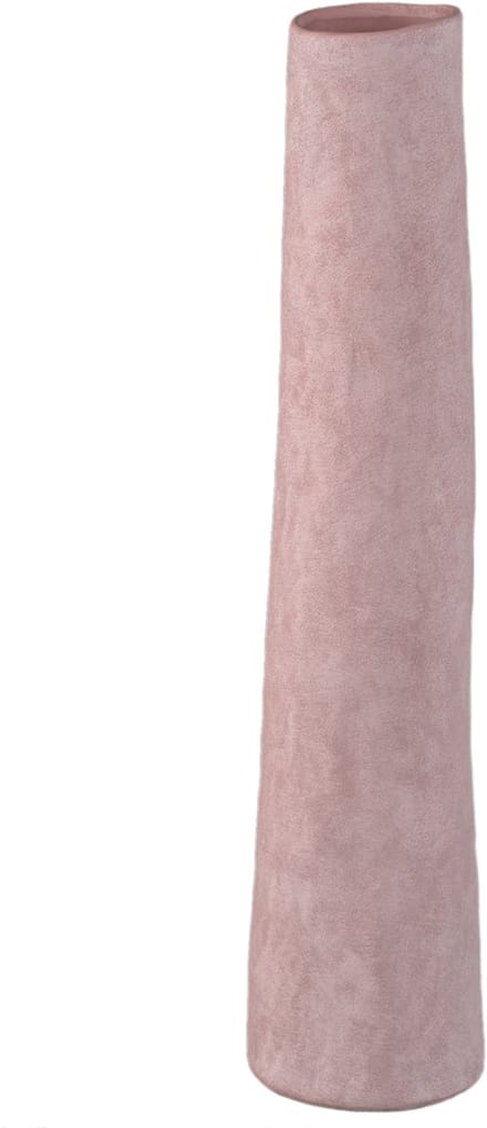 PTMD Ardala Light Pink Straight Round Ceramic Vase XL